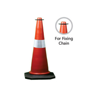 Traffic Cones – H2RB750 Rubber Base
